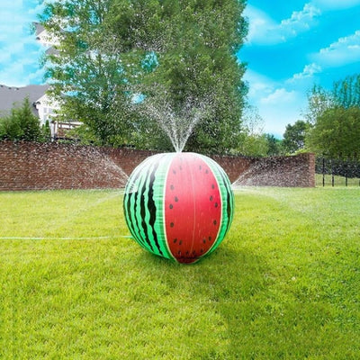 Outdoor PVC Inflatable Watermelon Water Spray Ball Beach Play Toy