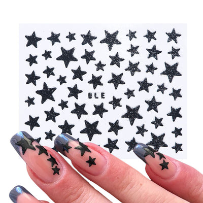 Nail Sticker I Laser Glitter XINGX Adhesive Backing Stickers