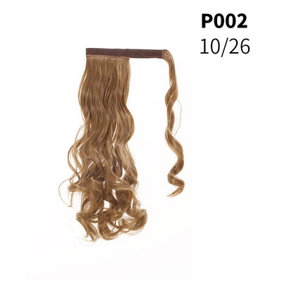 European And American Style Wig Fluffy Natural Ponytail