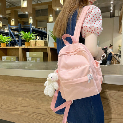 Women's Candy-colored Personalized All-match Simple Backpack