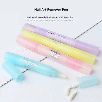 Manicure Implement Polish Remove Pencil Cleaning Finger Edge Modifier Pen Nail Art Edge Correction