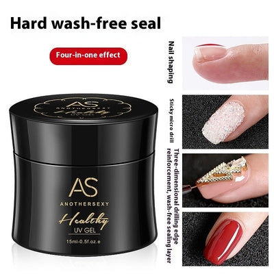 Nail Hard Non-wash Sealing Layer Ornament Polish Gel